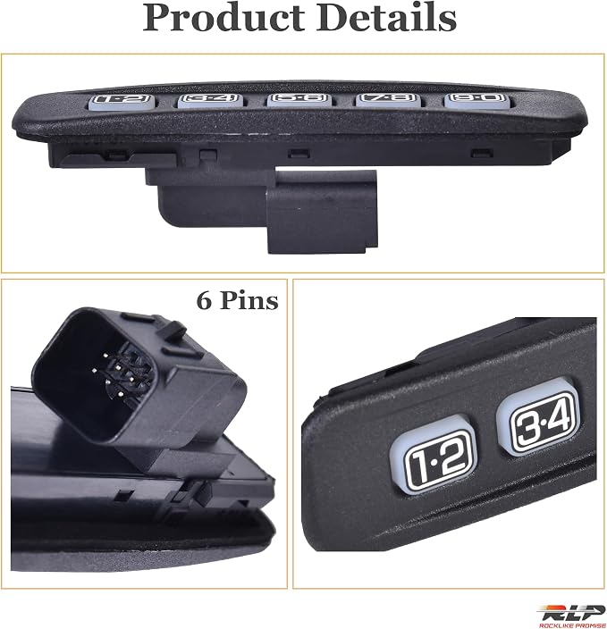 Keyless Entry Keypad Driver Side Keyless Lock Pad Compatible - Image 3