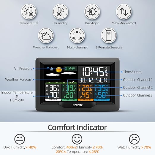 Weather Stations Wireless Indoor Outdoor - Image 2