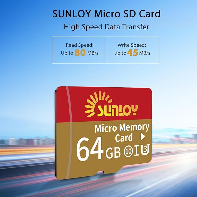 PSP Memory Stick Adapter with 64GB Micro SD Card, Micro SD/SDHC/SDXC to Memory - Image 3