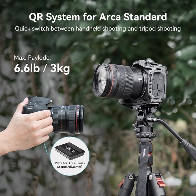 SmallRig Tripod Fluid Head Pan Tilt Head - Image 3