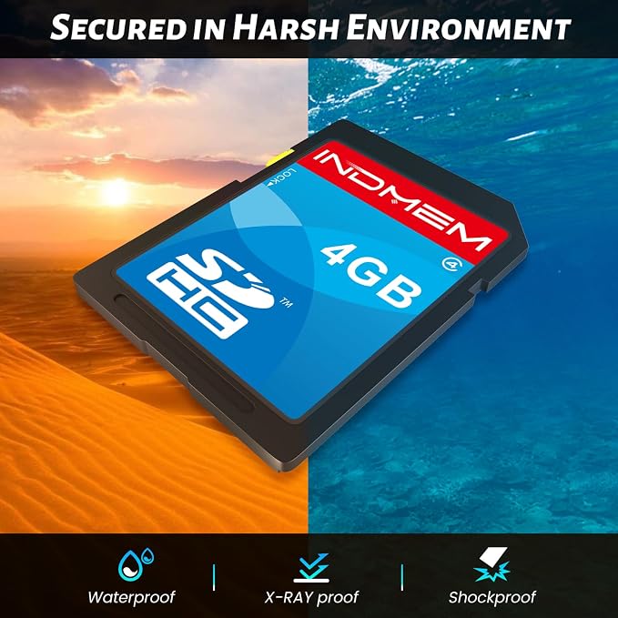 SD Card 4GB, 8 Packs Class 4 4GB Flash Memory Card MLC Standard Secure Digital - Image 6