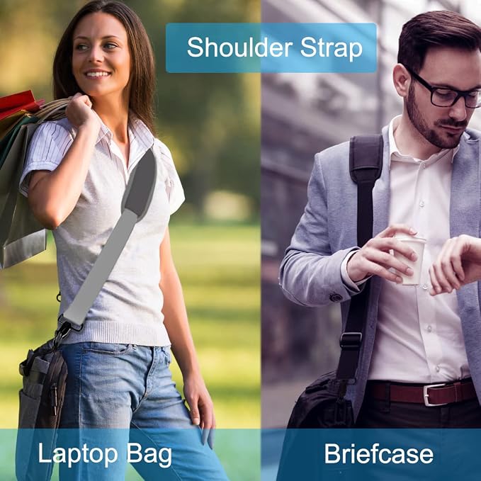 Shoulder Strap, Durable 55" Universal Replacement Laptop Shoulder Strap - Image 7