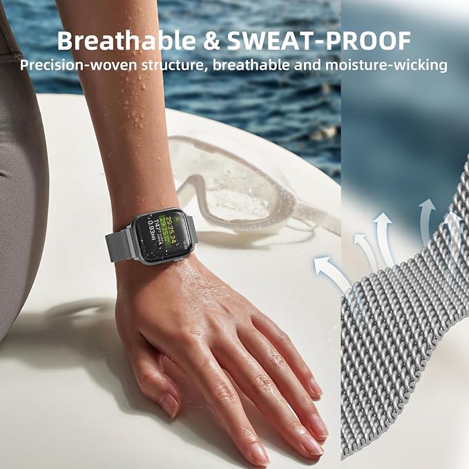 Original Stainless Steel Mesh Loop Compatible - Image 5