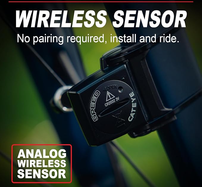 CATEYE Velo Wireless Bike Computer – Analog Speedometer & Odometer - Image 4