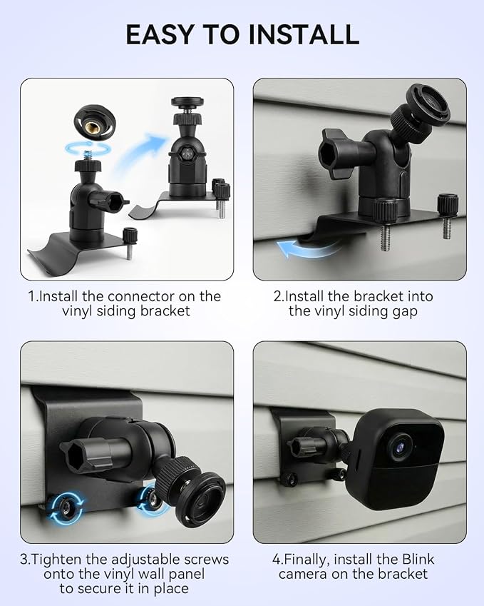 2Pack Vinyl Siding Mount Compatible - Image 4