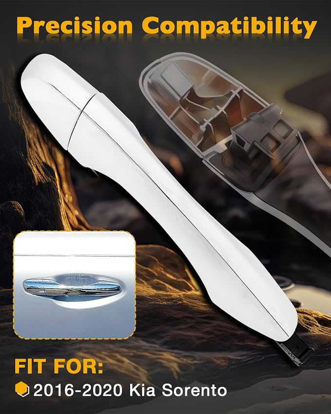 Outside Right Door Handle, Compatible - Image 2