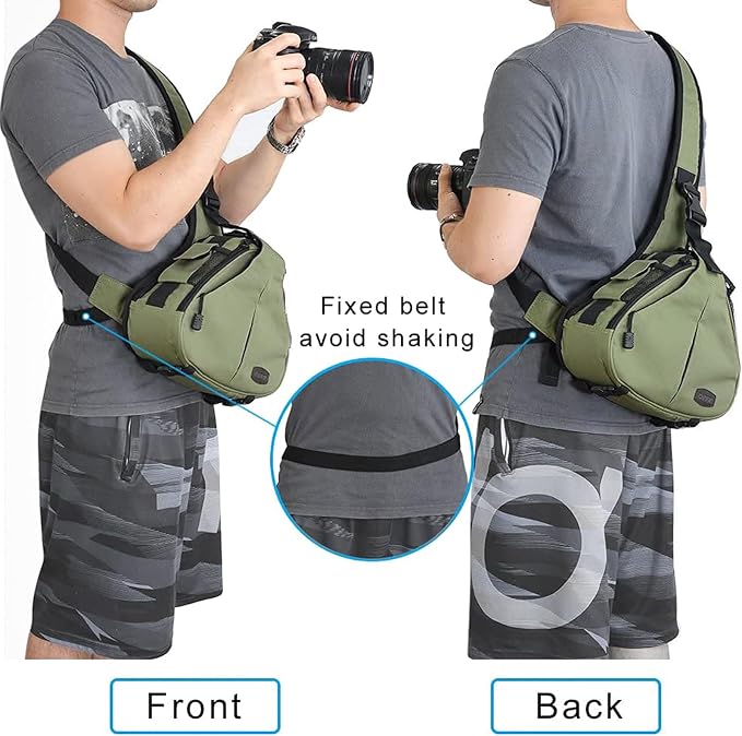 CADeN Camera Bag Sling Backpack Camera Case Waterproof - Image 9