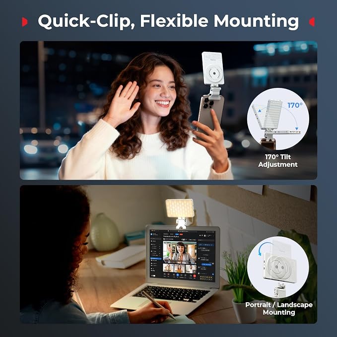 SmallRig M3 Magnetic Selfie Phone Light - Image 4
