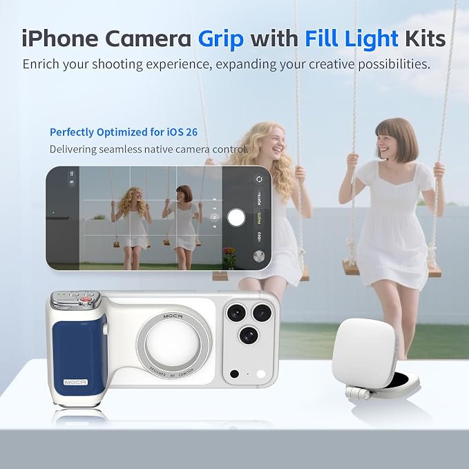 COMITOK MOCA iPhone 17 Pro Camera Grip No Need App - Image 2