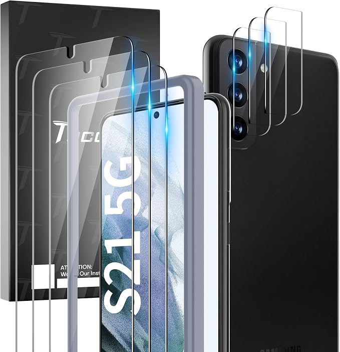 TOCOL 6 Pack Compatible with Samsung Galaxy S21 5G 6.2 inch by TOCOL