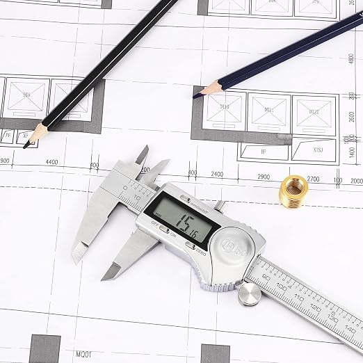 Electronic Digital Calipers, inch and Millimeter Conversion, LCD Screen - Image 6