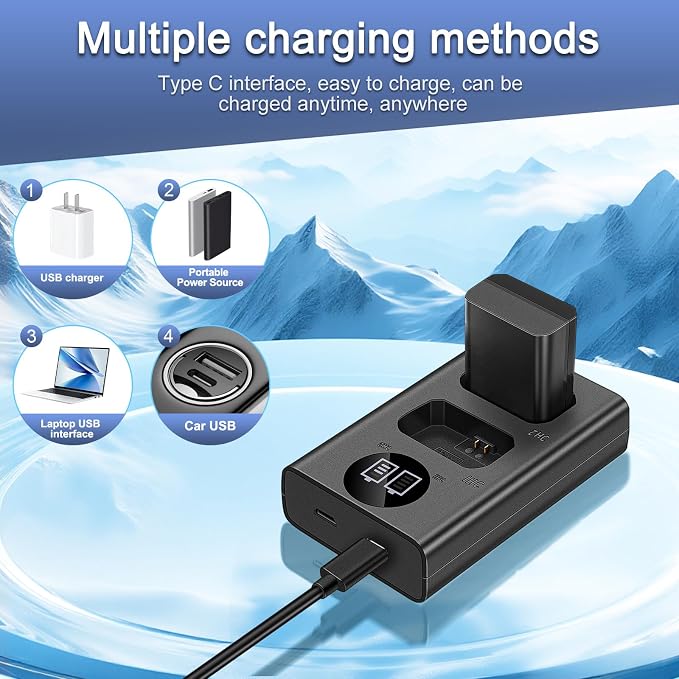 NP-FW50 1500mAh Rechargeable Lion Battery - Image 6