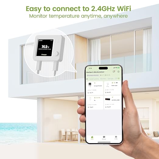 MOCREO WiFi Refrigerator Thermometer - Image 6