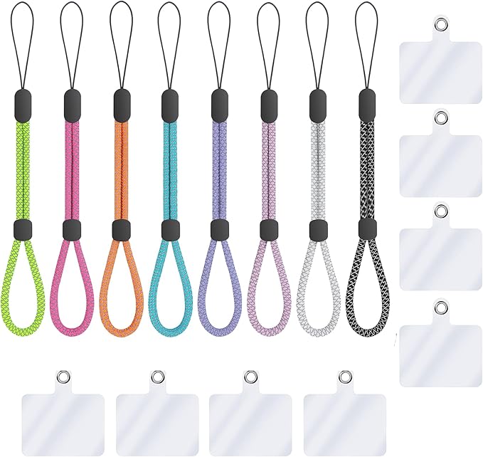 FrgKbTm Hand Wrist Strap Lanyard, Adjustable Nylon Colorful by FrgKbTm