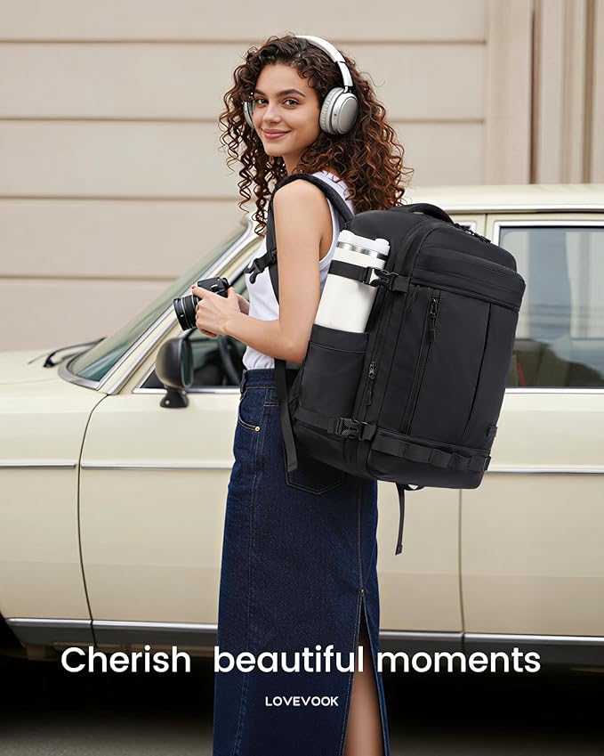 LOVEVOOK Camera Bag Backpack for Photographers, Professional DSLR, SLR & - Image 2