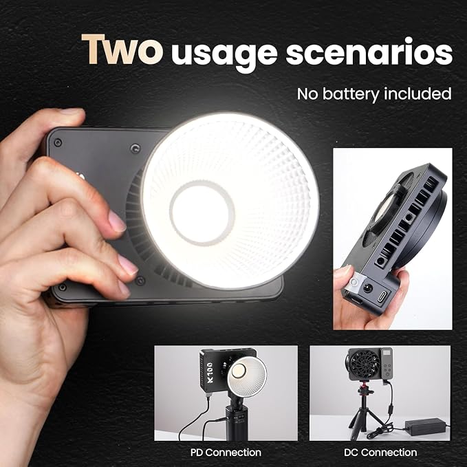 Walking Way Led 100W Video Camera Light Kit, 2800K-6800K Bi-Color Continuous - Image 6