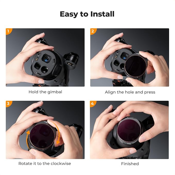 K&F CONCEPT Upgrade ND/PL Filter Sets Compatible - Image 7