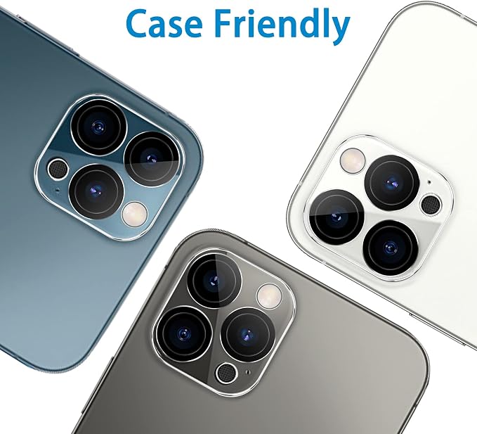 Dengduoduo 3 Pack Tempered Glass Camera Lens Protector - Image 6