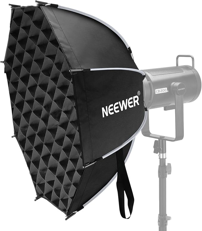 NEEWER 25.6'' Octagonal Softbox, Quick Release Parabolic Soft Box by Neewer
