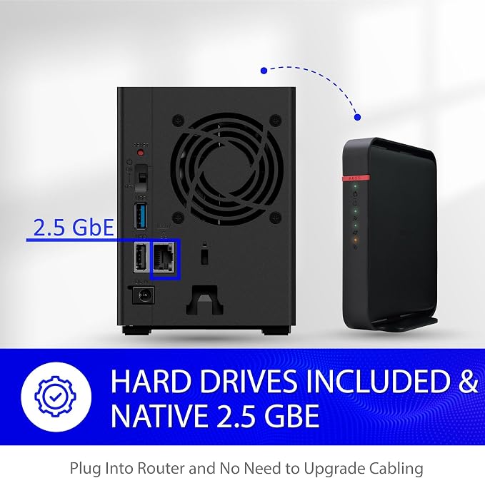 BUFFALO LinkStation SoHo 720 2-Bay Professional Office NAS 16TB - Image 5