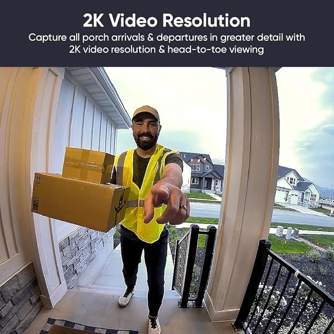 Wyze Video DOORBELL V2 Security Camera - Image 3