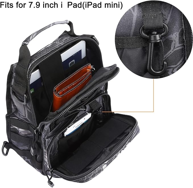 G4Free Outdoor Tactical Bag Backpack, Military Sport Bag Pack Sling Shoulder - Image 6