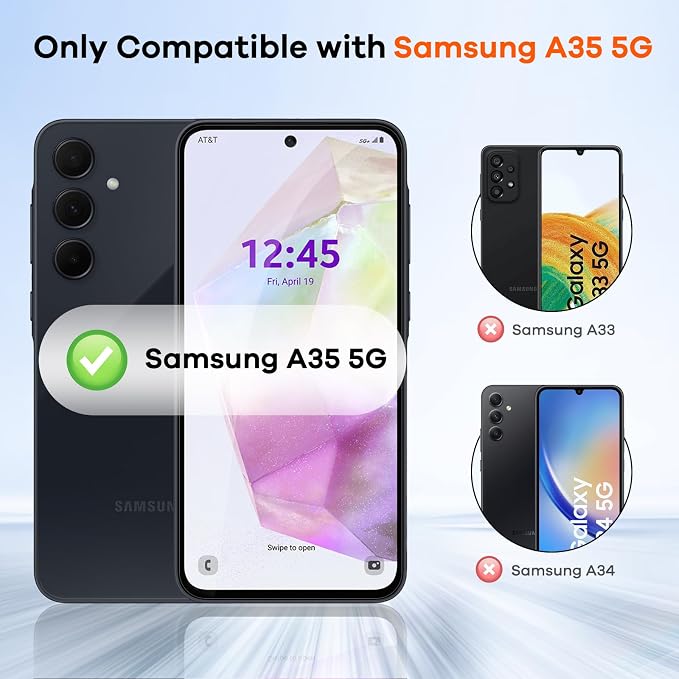 4+4 Pack for Samsung Galaxy Screen Protector Phone Camera Lens Protector - Image 2