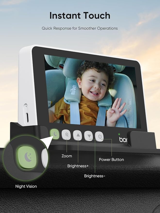 bonoch 5" 1440P Baby Car Camera - Image 6
