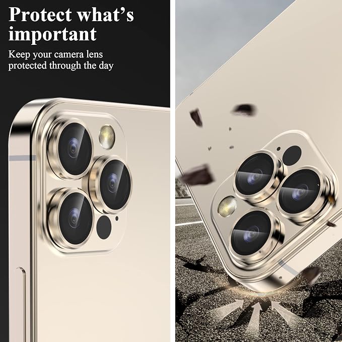 YWXTW Designed for iPhone 14 Pro Max Camera Lens Protector, for iPhone 14 Pro - Image 4