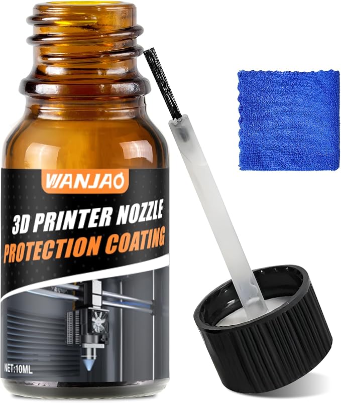 3D Printer Nozzle Protection Coating, 3D Printer Nozzle Cleaner High Temperature by Unknown