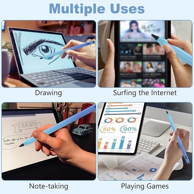 Stylus Pen for iOS&Android Touch Screens, Active Pencil for Samsung, Smart - Image 7