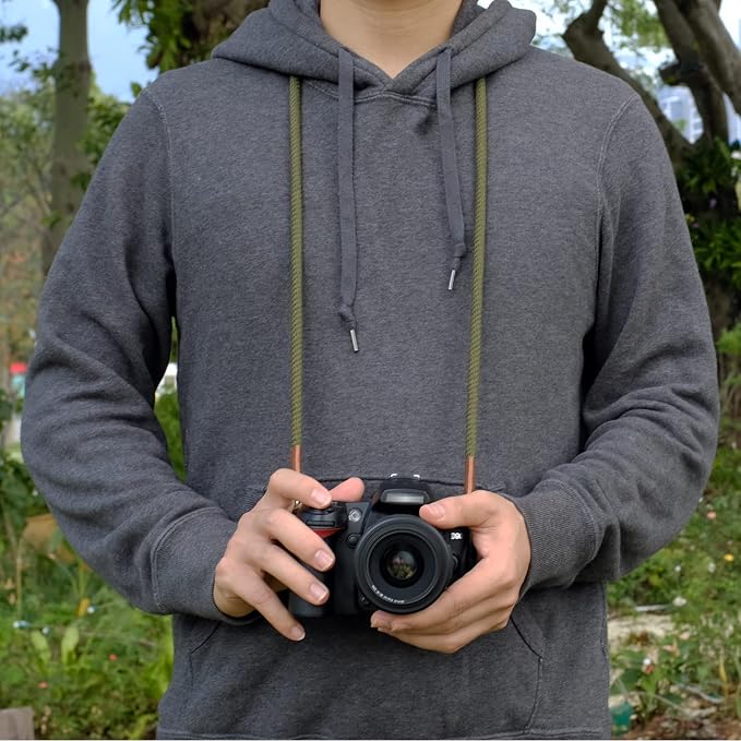 VKO Camera Strap, Soft Rope Camera Neck Strap, Shoulder Strap - Image 2