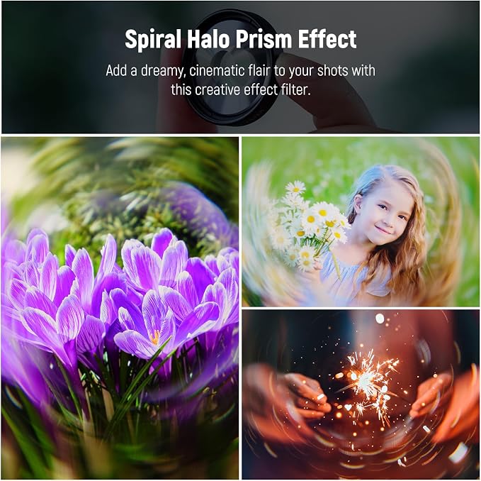 NEEWER 37mm Spiral Halo Prism Filter - Image 4
