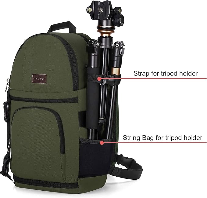 MOSISO Camera Sling Bag, DSLR/SLR/Mirrorless Camera Backpack Case Shockproof - Image 3