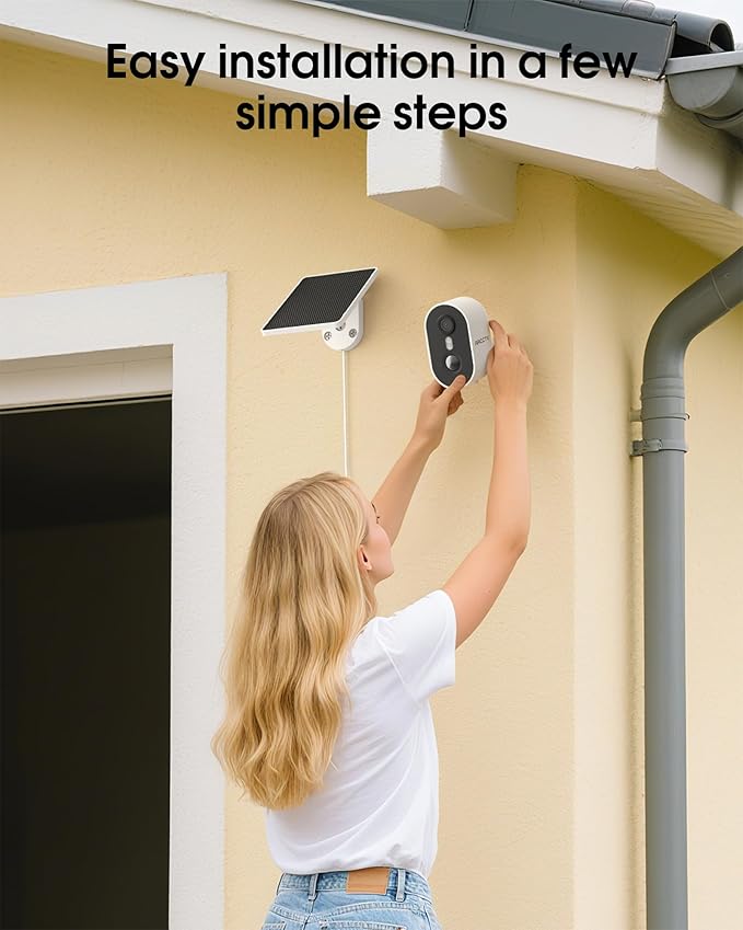 ARCCTV Security Camera Wireless Outdoor, 4MP Recharge Battery Powered WiFi - Image 4