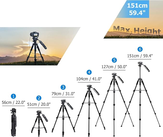 Camera Remote Control Tripod Rplac VCT-VPR1 - Image 7