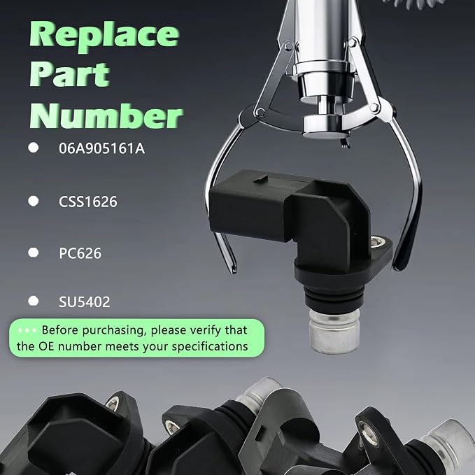 Engine Cam Camshaft Position Sensor V6 2.8L Compatible - Image 4