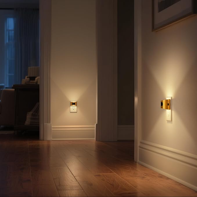 DORESshop LED Night Light, Night Lights Plug into Wall, 3 Mode Plug in Night - Image 5