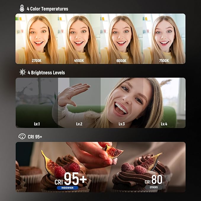 NEEWER ENTRY LEVEL VERSION Magnetic Selfie Light Compatible - Image 2