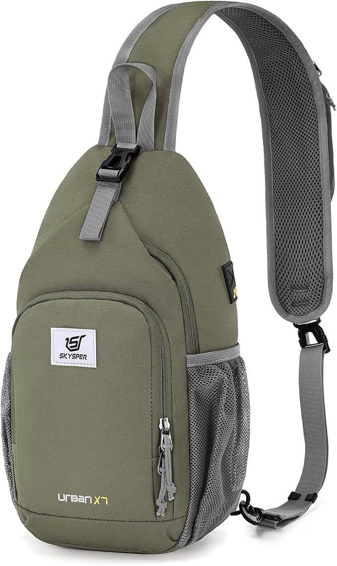 SKYSPER Sling Bag RFID Crossbody Sling Backpack Cross Body Shoulder Bag Travel by SKYSPER