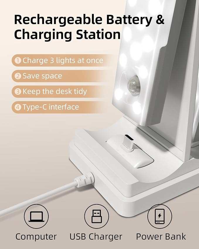 EZVALO 3-Pack Under Cabinet Lighting - Image 8
