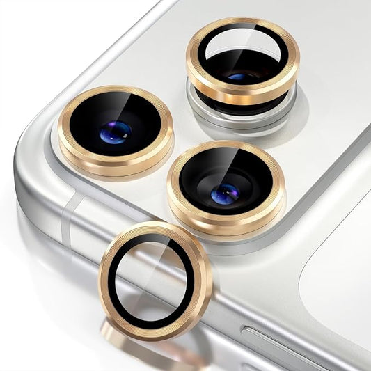 Misea Compatible for iPhone 17 Pro/iPhone 17 Pro Max Camera Lens Protector by Misea
