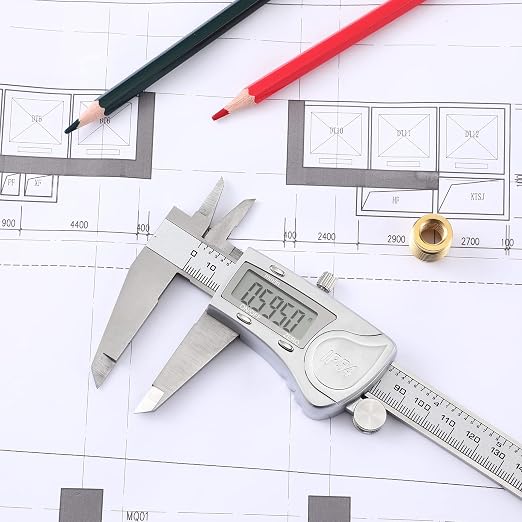 Electronic Digital Calipers, inch and Millimeter Conversion, LCD Screen - Image 6