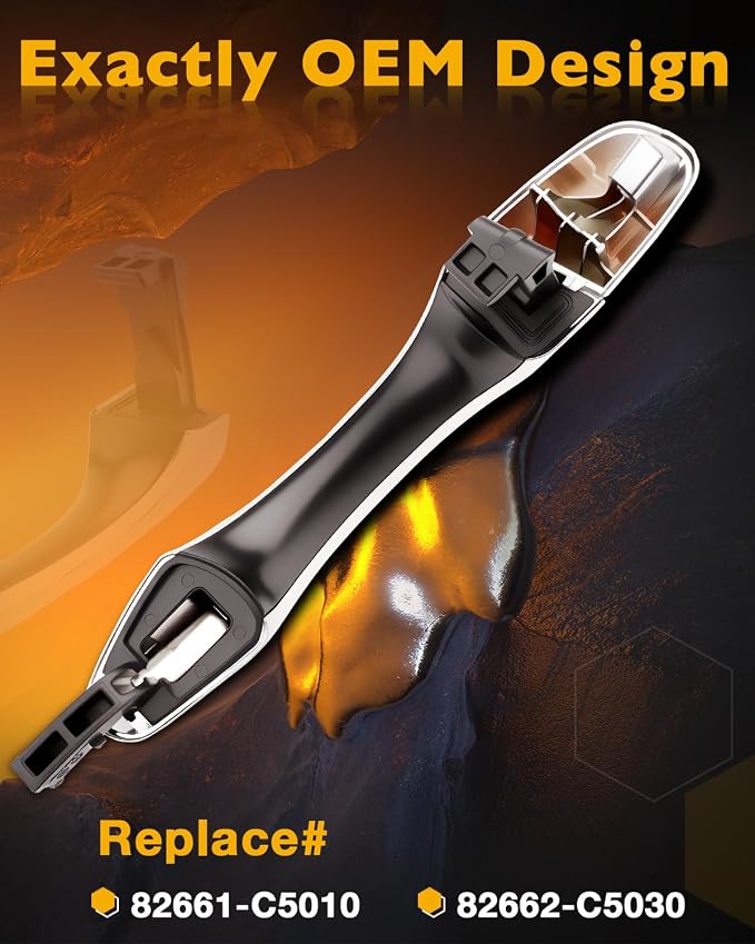 Outside Right Door Handle, Compatible - Image 3