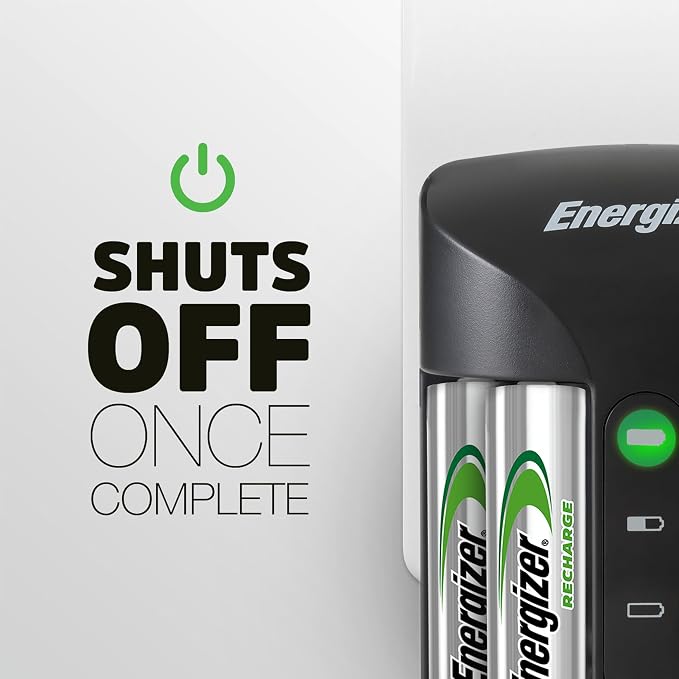 Energizer Recharge Pro Rechargeable AAA and AA Battery Charger - Image 8