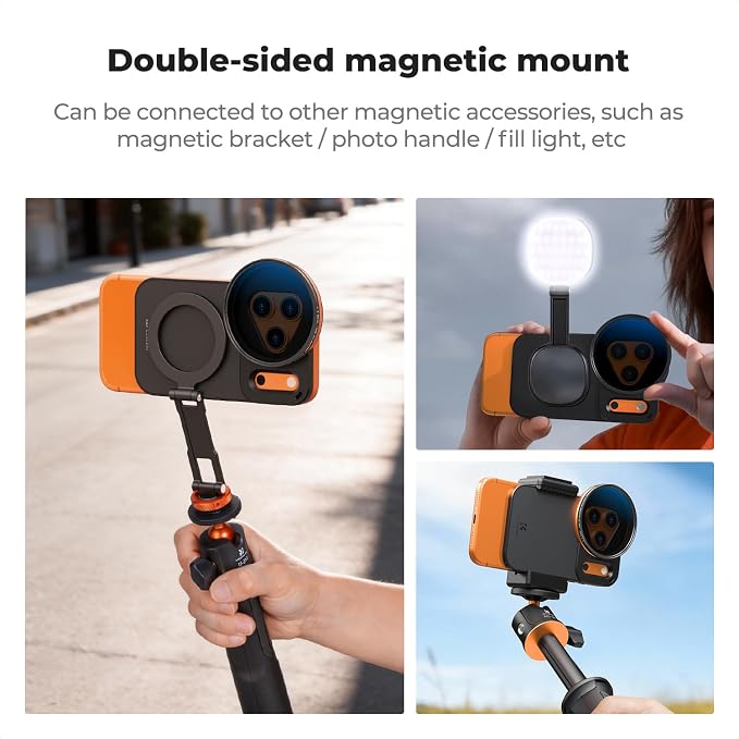 K&F CONCEPT Double-Sided Magnetic Lens Filter Mount Adapter - Image 4