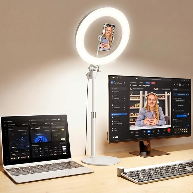 Ring Light with Stand, Zoom Lighting - Image 2
