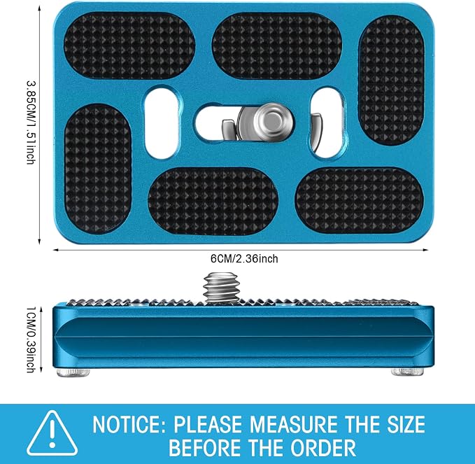 Frienda 2 Pieces Metal Quick Release Plate - Image 2