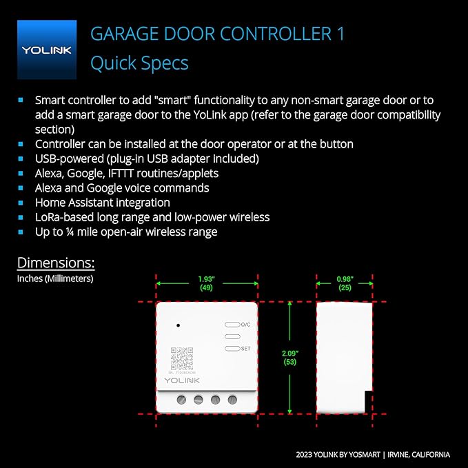 YoLink Garage Door Controller - Image 3