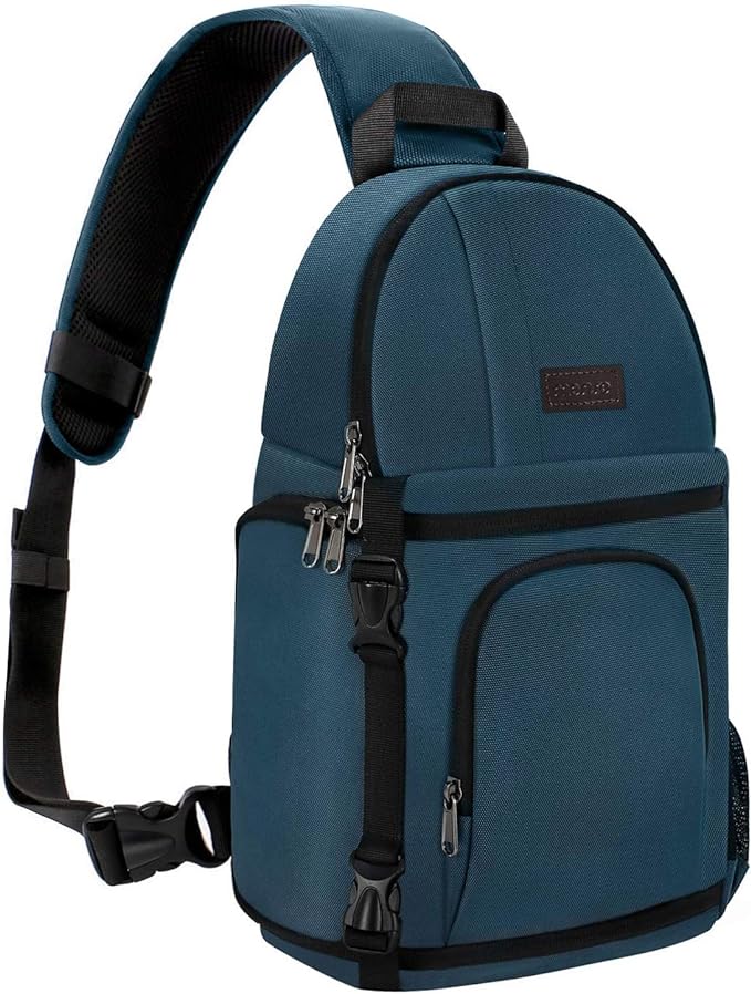 MOSISO Camera Sling Bag, DSLR/SLR/Mirrorless Camera Case Shockproof Photography by MOSISO